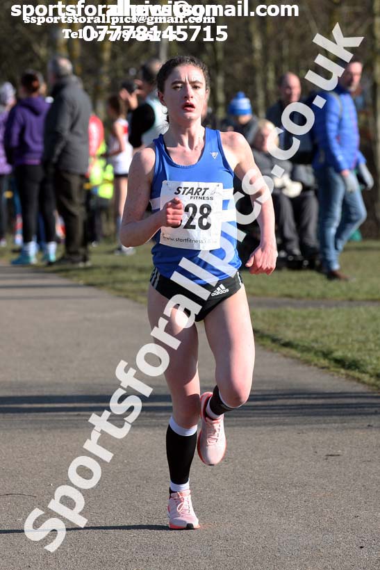 Senior women and vets women and men, 2018 Royal Signals NECAA Road Relays, Hetton. Photo: David T. Hewitson/Sports for All Pics